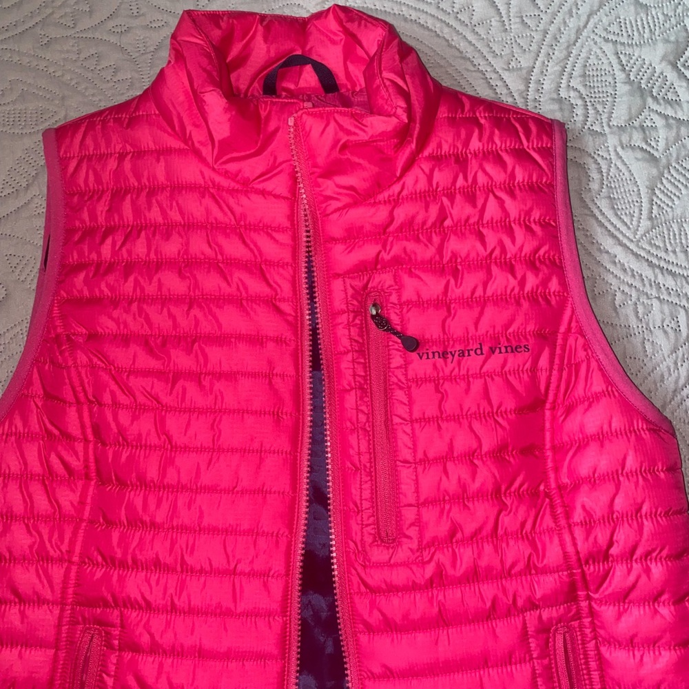Vineyard Vines Hot Pink Vest